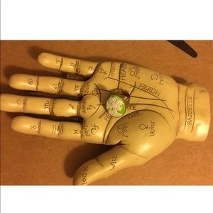 Cameo Skull Ring and Octopus Bracelet